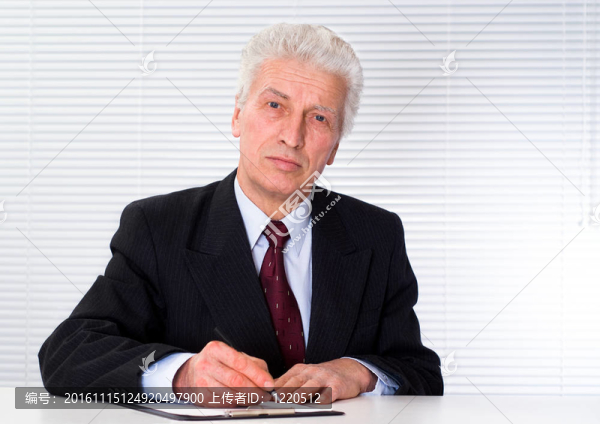 一個(gè)快樂(lè)的商人的肖像