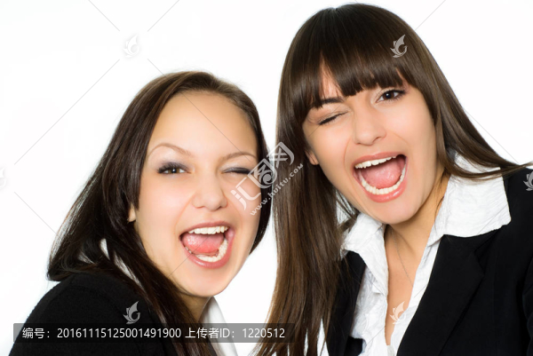 兩個(gè)美麗的商業(yè)女人