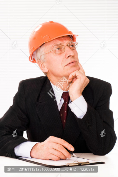 頭盔里的老建筑者