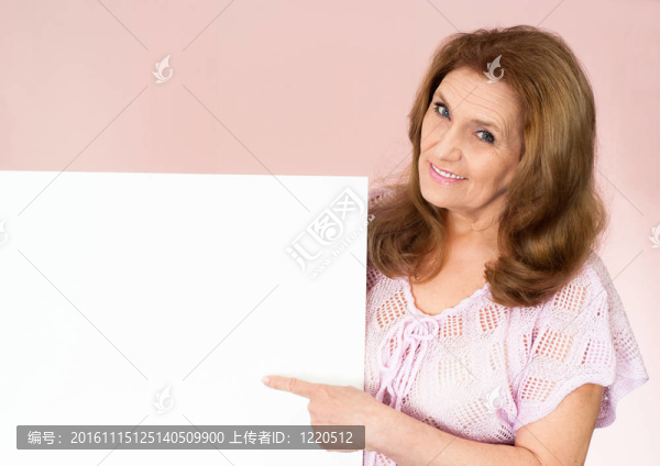 和藹的老太太