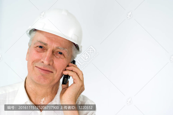 頭盔里的老建筑者