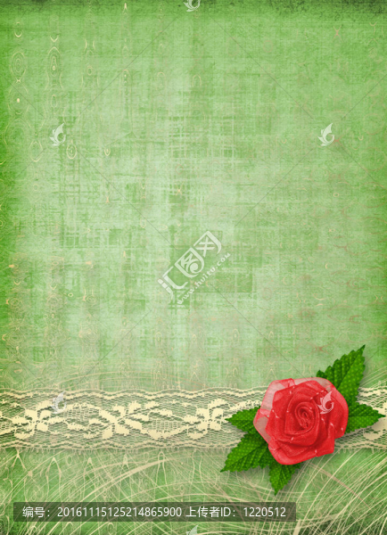 邀請(qǐng)或祝賀與扣眼花邊卡