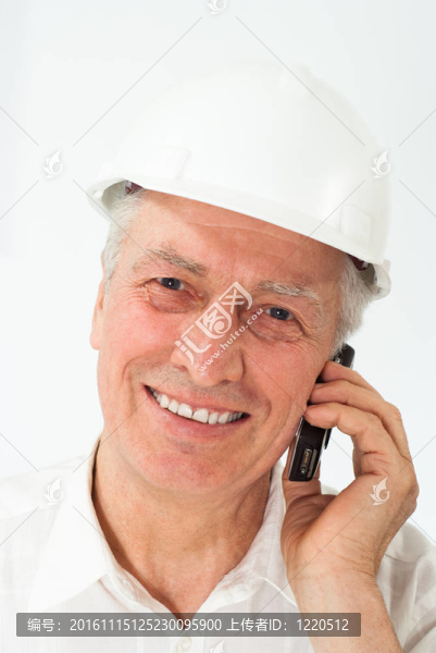 頭盔里的老建筑者