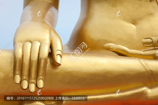 金佛的細(xì)節(jié)