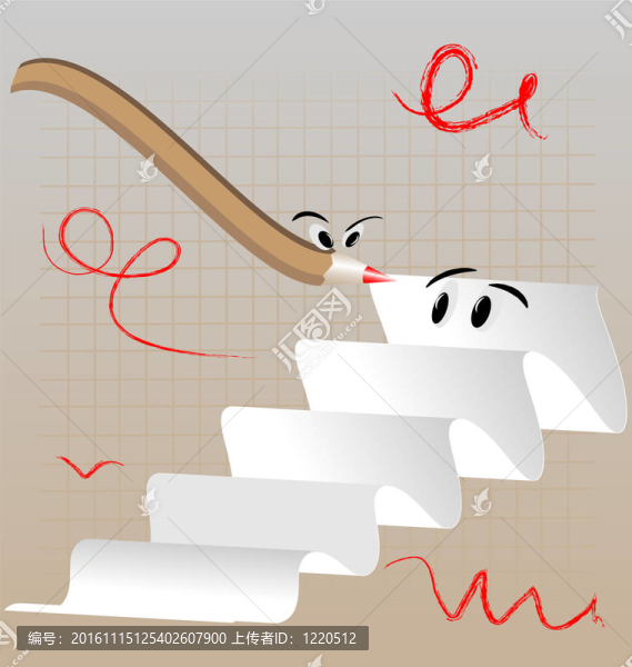 紙和鉛筆瘋了