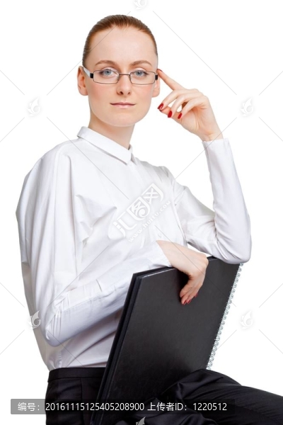 女人的文件夾