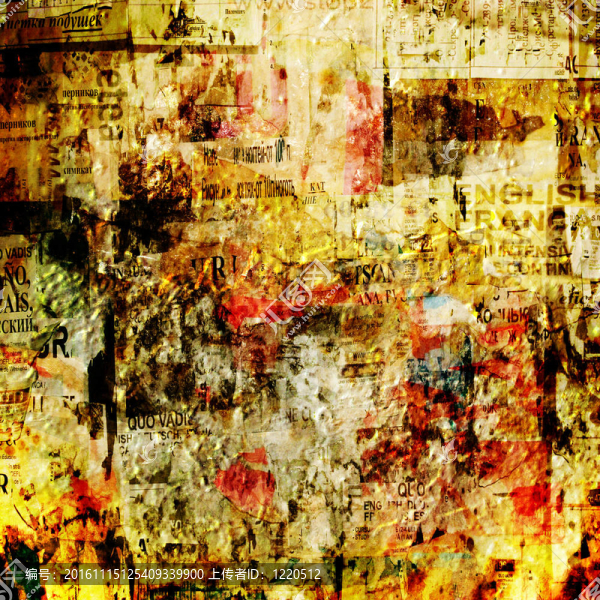 蹩腳的背景與老撕海報