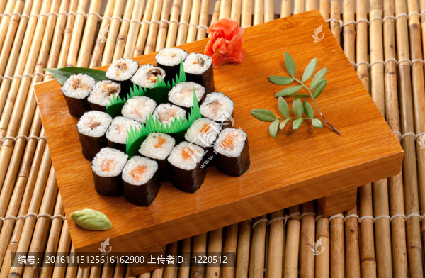 煙熏魚壽司卷