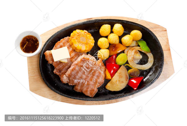 日本雪花牛肉烤