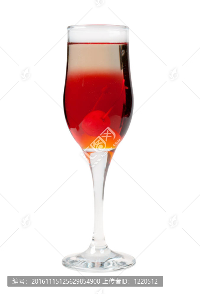 櫻桃特寫雞尾酒