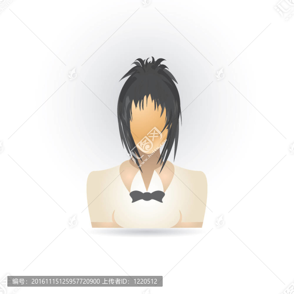 服務員圖標