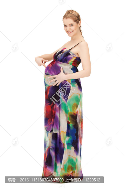 懷孕的女人