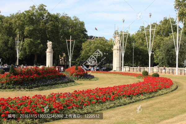 英國-倫敦宮花園