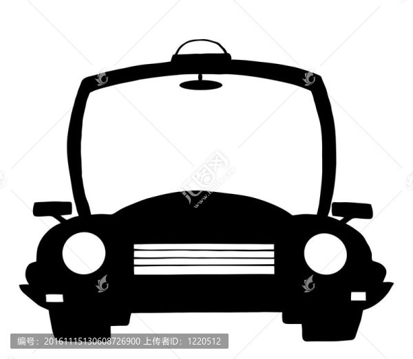 警察Cartoon,Silhouette,Car