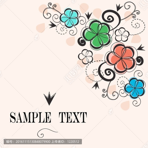 優(yōu)雅的復(fù)古背景