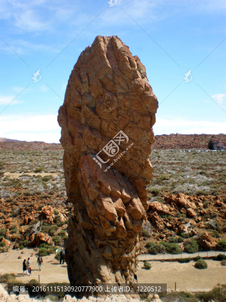 泰德的巖層；