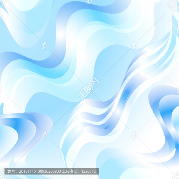 中文摘要藍色波浪背景