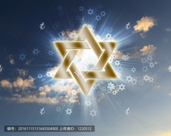 戴維之星在藍(lán)天