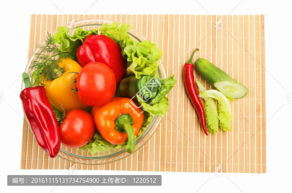 新鮮蔬菜早餐