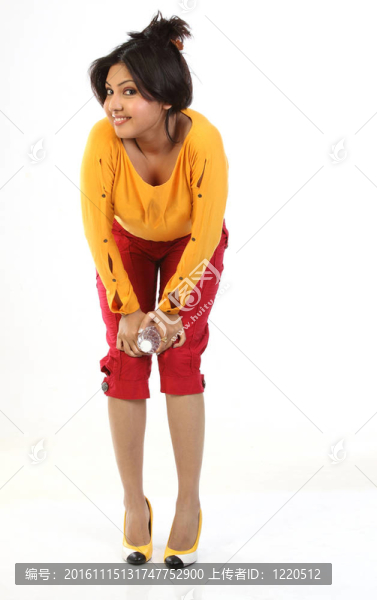 少女保溫瓶