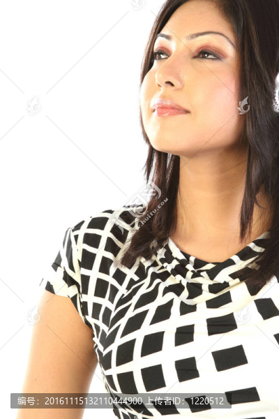 漂亮的印度女人