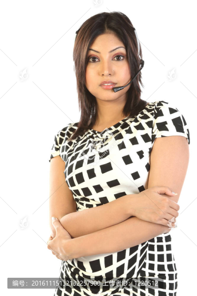 女人與耳機
