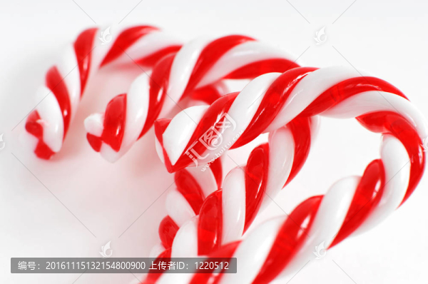 圣誕節(jié)的糖拐杖