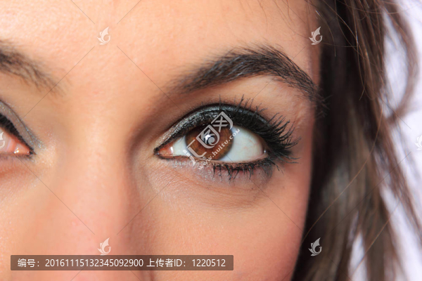 美麗女人的眼睛