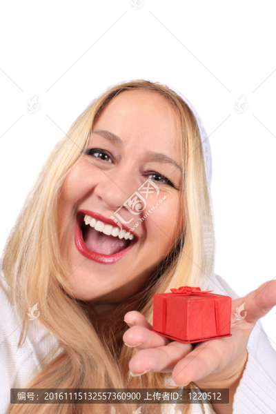 金發(fā)女人的禮物