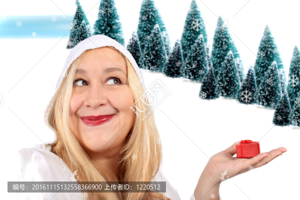 金發(fā)女人的禮物