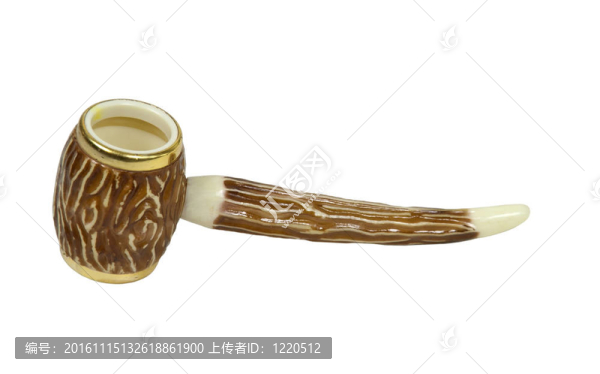 復(fù)古雕花煙斗