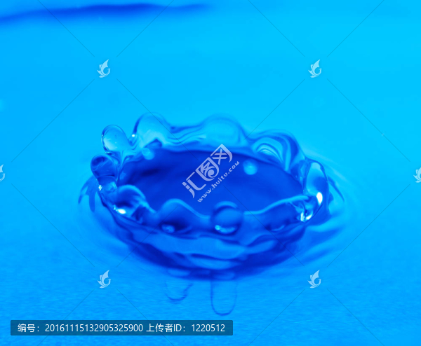 水滴降落