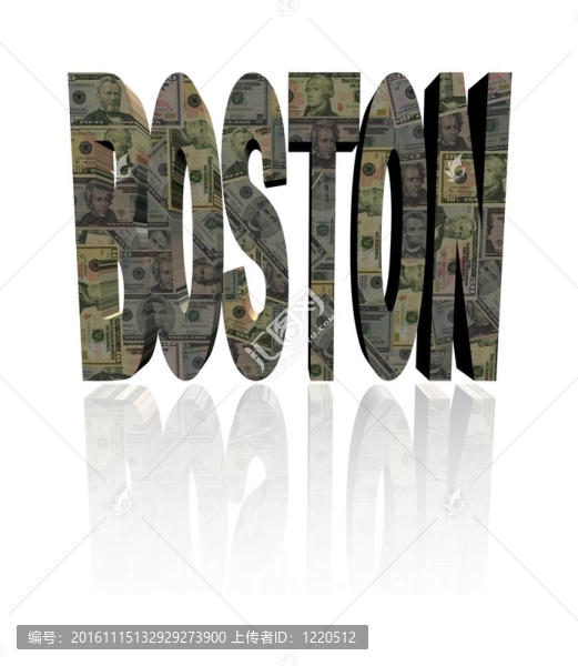 波士頓文字與美元