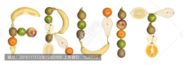 水果水果做成的詞