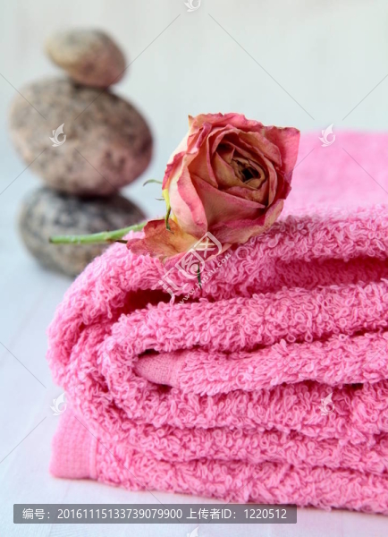 玫瑰粉紅色毛巾-匯圖網(wǎng) www.fosd68.com 玫瑰粉紅色毛巾
