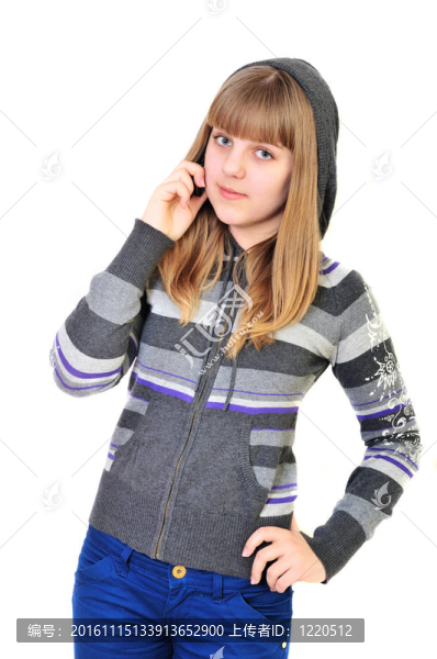 女孩的電話