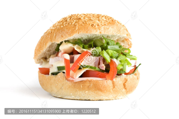 美味的漢堡