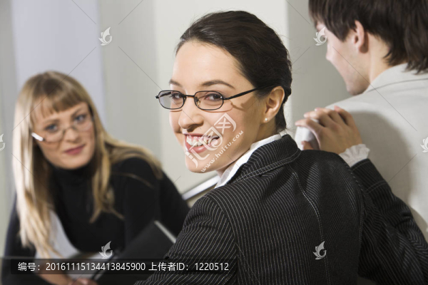 成功的微笑