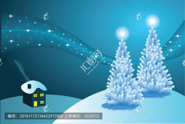 中文摘要冬季背景場景