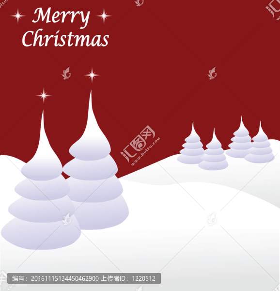 紅色圣誕節(jié)場景