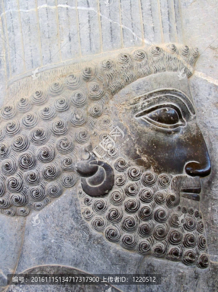 浮雕的細(xì)節(jié)；Persepolis