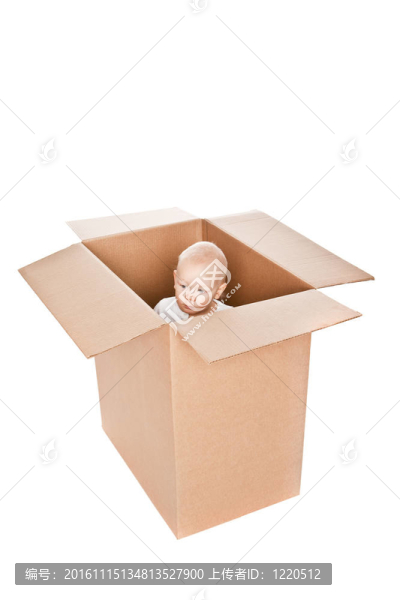 盒子里的小男孩