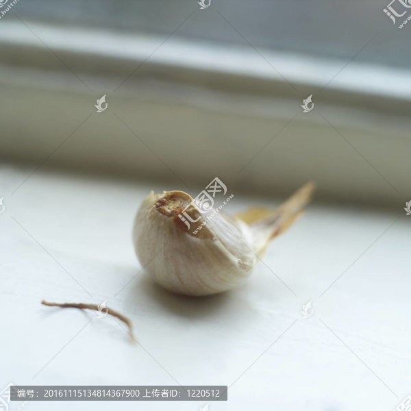 窗下的大蒜