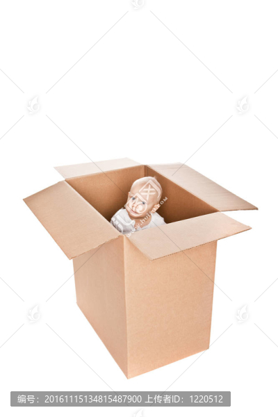 盒子里的小男孩