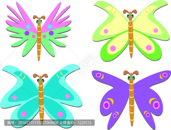 異國(guó)蝴蝶的混合