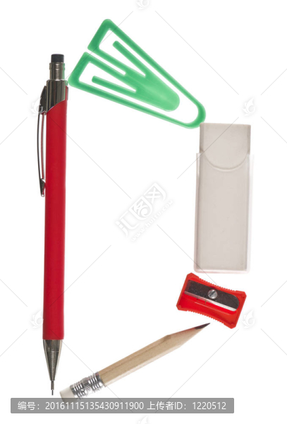 辦公用品的字母D