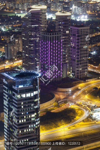 特拉維夫的夜景