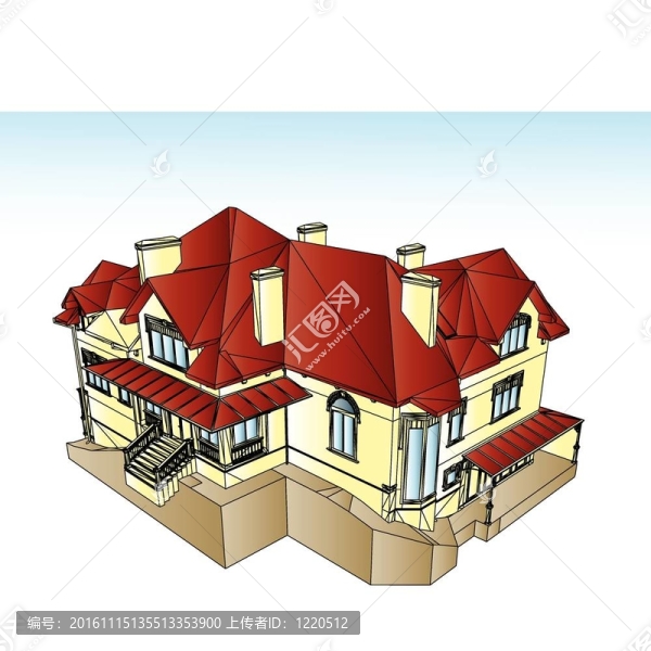 房地產(chǎn)銷售。插畫