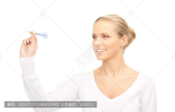商人扔飛鏢