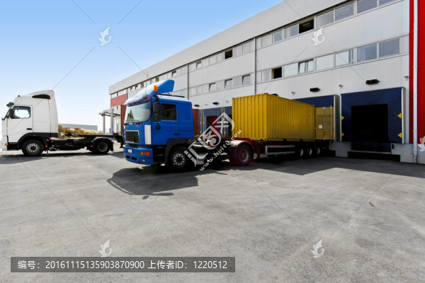 卸載卡車